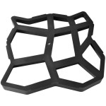Set 2 matrițe de pavaj pentru gradină, 42 x 42 x 4 cm Set 2 matrițe de pavaj pentru gradină, 42 x 42 x 4 cm