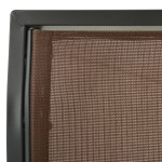 vidaXL Balansoar de grădină cu copertină, cafeniu vidaXL Balansoar de grădină cu copertină, cafeniu