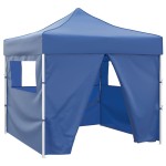 41466 vidaXL Blue Foldable Tent 3 x 3 m with 4 Walls 41466 vidaXL Blue Foldable Tent 3 x 3 m with 4 Walls