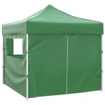 41468 vidaXL Green Foldable Tent 3 x 3 m with 4 Walls 41468 vidaXL Green Foldable Tent 3 x 3 m with 4 Walls