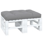 vidaXL Pernă pentru paleți, gri, 120 x 80 x 12 cm, țesătură vidaXL Pernă pentru paleți, gri, 120 x 80 x 12 cm, țesătură