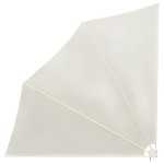 vidaXL Copertină laterală pliabilă de balcon, crem, 140x140 cm vidaXL Copertină laterală pliabilă de balcon, crem, 140x140 cm