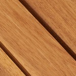 Set de 10 plăci din acacia 30 x 30 cm, model vertical