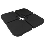 Bază de umbrelă portabilă umplută cu nisip / apă, 60L Bază de umbrelă portabilă umplută cu nisip / apă, 60L