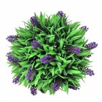Set arbuști ornamentali artificiali bilă cu lavandă, 2 buc., 28 cm Set arbuști ornamentali artificiali bilă cu lavandă, 2 buc., 28 cm