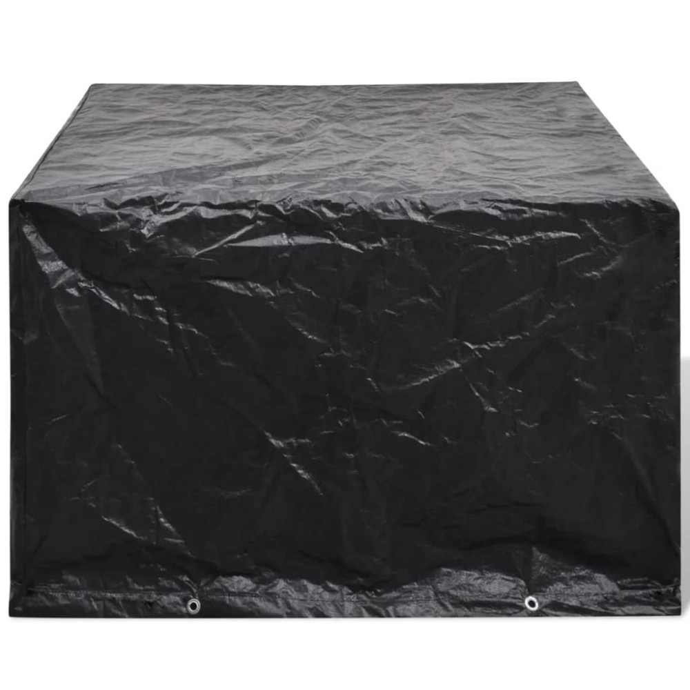 vidaXL Husă mobilier grădină, 8 ocheți, 113x113x73 cm