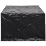vidaXL Husă mobilier grădină, 8 ocheți, 113x113x73 cm vidaXL Husă mobilier grădină, 8 ocheți, 113x113x73 cm