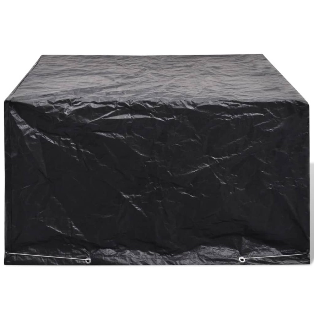 vidaXL Husă mobilier grădină, 8 ocheți, 172x113x73 cm