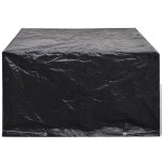 vidaXL Husă mobilier grădină, 8 ocheți, 172x113x73 cm vidaXL Husă mobilier grădină, 8 ocheți, 172x113x73 cm
