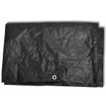vidaXL Husă mobilier grădină, 8 ocheți, 240x140x90 cm vidaXL Husă mobilier grădină, 8 ocheți, 240x140x90 cm