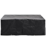 vidaXL Husă mobilier grădină, 8 ocheți, 200x160x70 cm vidaXL Husă mobilier grădină, 8 ocheți, 200x160x70 cm