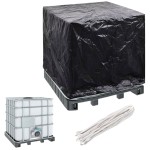 vidaXL Husă pentru container IBC cu 8 ocheți, 116x100x120 cm vidaXL Husă pentru container IBC cu 8 ocheți, 116x100x120 cm