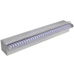 vidaXL Fântână piscină dreptunghiulară LED-uri 60 cm oțel inoxidabil vidaXL Fântână piscină dreptunghiulară LED-uri 60 cm oțel inoxidabil