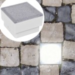 2 Spoturi LED încastrabile în sol 100 x 100 x 68 mm 2 Spoturi LED încastrabile în sol 100 x 100 x 68 mm