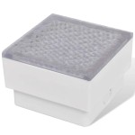 2 Spoturi LED încastrabile în sol 100 x 100 x 68 mm 2 Spoturi LED încastrabile în sol 100 x 100 x 68 mm
