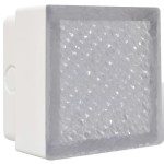 2 Spoturi LED încastrabile în sol 100 x 100 x 68 mm 2 Spoturi LED încastrabile în sol 100 x 100 x 68 mm
