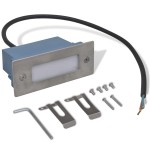 vidaXL Corpuri de iluminat trepte cu LED, 2 buc., 44 x 111 x 56 mm vidaXL Corpuri de iluminat trepte cu LED, 2 buc., 44 x 111 x 56 mm