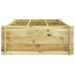 vidaXL Strat înălțat, 150 x 100 x 40 cm, lemn tratat vidaXL Strat înălțat, 150 x 100 x 40 cm, lemn tratat