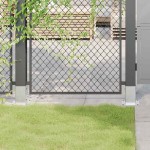 vidaXL Baze stâlp pătrate 12 buc Argintiu 81x81 mm Oțel galvanizat vidaXL Baze stâlp pătrate 12 buc Argintiu 81x81 mm Oțel galvanizat