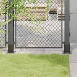 vidaXL Baze de stâlp pătrate 12 buc Antracit Oțel acoperit cu pulbere vidaXL Baze de stâlp pătrate 12 buc Antracit Oțel acoperit cu pulbere
