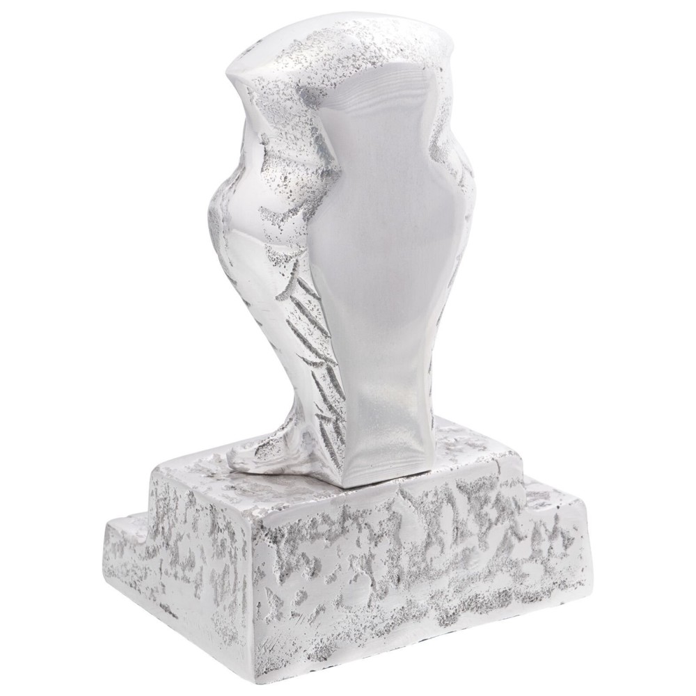 vidaXL Suporturi cărți 2 buc., argintiu, 12x9x19 cm, aluminiu, bufniță