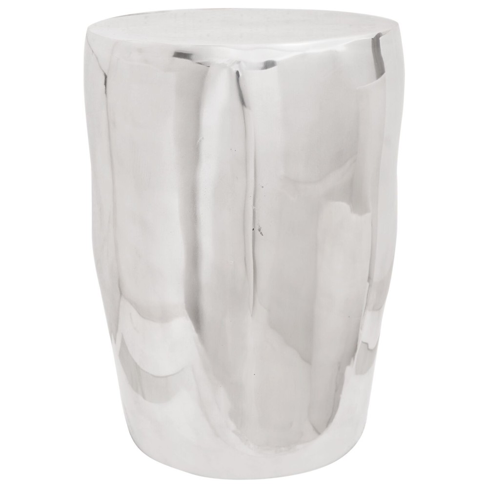 vidaXL Scaun, argintiu, 33x33x45 cm, aluminium