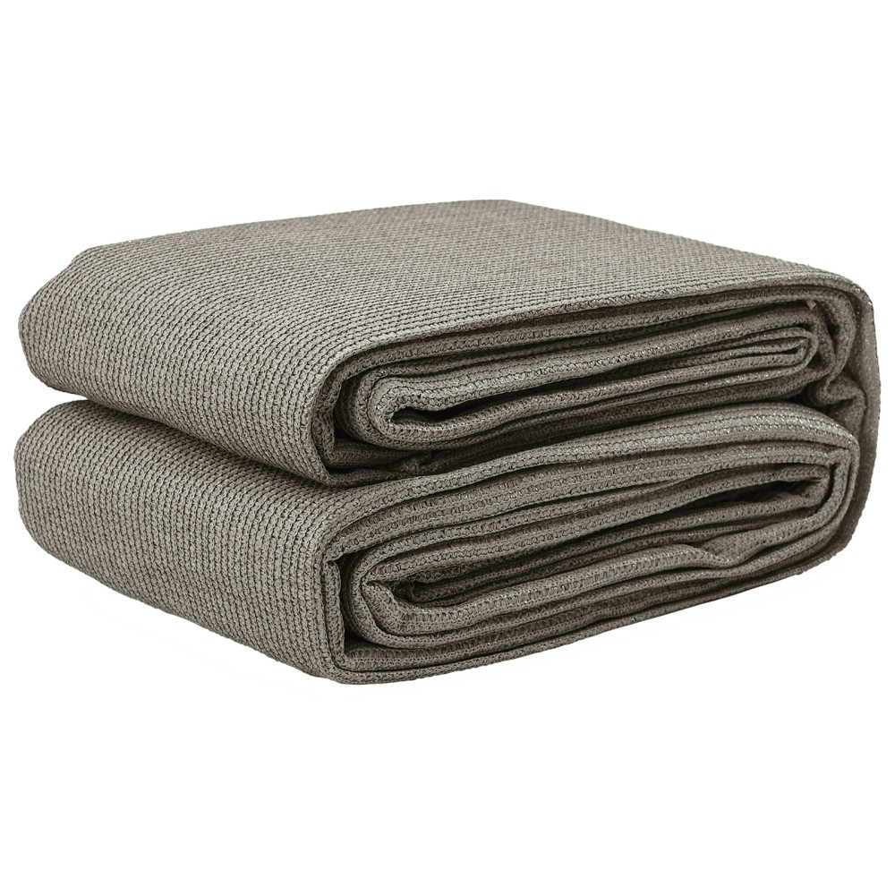 vidaXL Accesoriu cort Gri deschis Poliester 250 x 200 cm