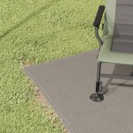 vidaXL Accesoriu cort Gri deschis Poliester 250 x 200 cm vidaXL Accesoriu cort Gri deschis Poliester 250 x 200 cm