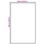 vidaXL Prelata pentru carul de fan 9,8x6 m 140 g/m² polipropilena