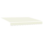 vidaXL Parasolar pentru cadru de 2.5x2 m în crem