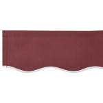 vidaXL Material de înlocuire pentru copertină Burgundy 280 x 245 cm