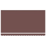 vidaXL Material de schimb pentru marchiză pentru cadru 4x2 m Maro