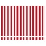 vidaXL Țesătură pentru Marchiză pentru Cadru de 3.5x2 m Roșie și Albă vidaXL Țesătură pentru Marchiză pentru Cadru de 3.5x2 m Roșie și Albă