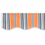 vidaXL Material de schimb pentru marchiza pentru cadru de 2.5x2 m cu dungi colorate
