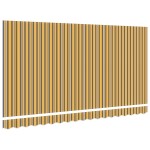 vidaXL Material de Înlocuire pentru Marchiză pentru cadru de 4x2 m cu design multicolor în dungi