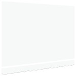 vidaXL Material de înlocuire pentru copertină Alb 280 x 245 cm