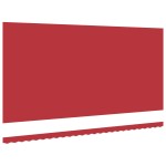 vidaXL Material de Înlocuire pentru Marchiză 6x3 m în Roșu