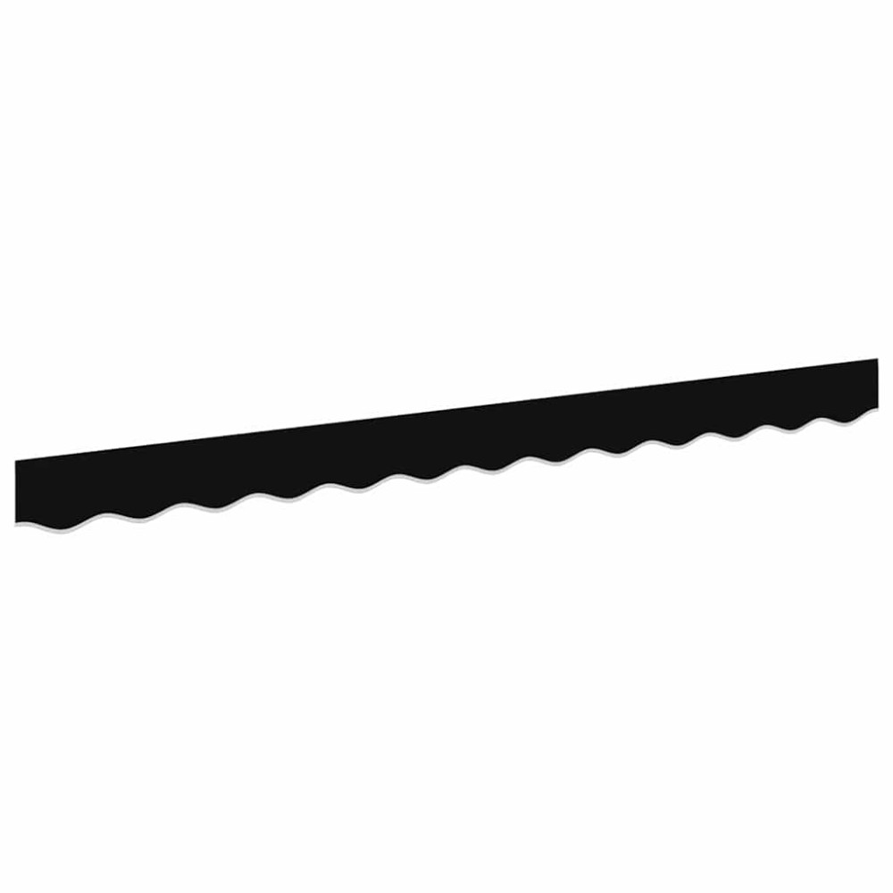 vidaXL Baldachin Roșu Negru 2.8x0.2 m Poliester