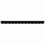 vidaXL Baldachin Roșu Negru 2.8x0.2 m Poliester vidaXL Baldachin Roșu Negru 2.8x0.2 m Poliester