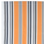 vidaXL Material de înlocuire pentru copertină Albastru și portocaliu