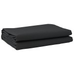 vidaXL Țesătură de schimb pentru awning Negru 10x1.6 m vidaXL Țesătură de schimb pentru awning Negru 10x1.6 m