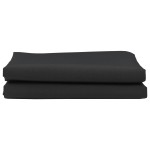 vidaXL Țesătură de schimb pentru awning Negru 10x1.6 m vidaXL Țesătură de schimb pentru awning Negru 10x1.6 m