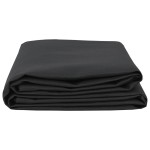 vidaXL Țesătură de schimb pentru awning Negru 10x1.6 m vidaXL Țesătură de schimb pentru awning Negru 10x1.6 m
