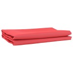 vidaXL Material de înlocuire pentru marchiză Roșu 10x1.6 m