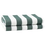 vidaXL Țesătură pentru înlocuirea marchizei Verde și Alb 10x1.6 m vidaXL Țesătură pentru înlocuirea marchizei Verde și Alb 10x1.6 m
