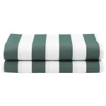 vidaXL Țesătură pentru înlocuirea marchizei Verde și Alb 10x1.6 m vidaXL Țesătură pentru înlocuirea marchizei Verde și Alb 10x1.6 m