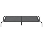 vidaXL Pat înălțat pentru câini negru 150x90x20 cm Textilenă și oțel vidaXL Pat înălțat pentru câini negru 150x90x20 cm Textilenă și oțel