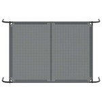 vidaXL Pat înălțat pentru câini gri 130x80x20 cm Textilenă și oțel vidaXL Pat înălțat pentru câini gri 130x80x20 cm Textilenă și oțel