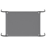 vidaXL Pat înălțat pentru câini gri 90x50x20cm țesătură Oxford și oțel vidaXL Pat înălțat pentru câini gri 90x50x20cm țesătură Oxford și oțel