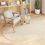 vidaXL Covor Crem 120 x 170 cm PP vidaXL Covor Crem 120 x 170 cm PP